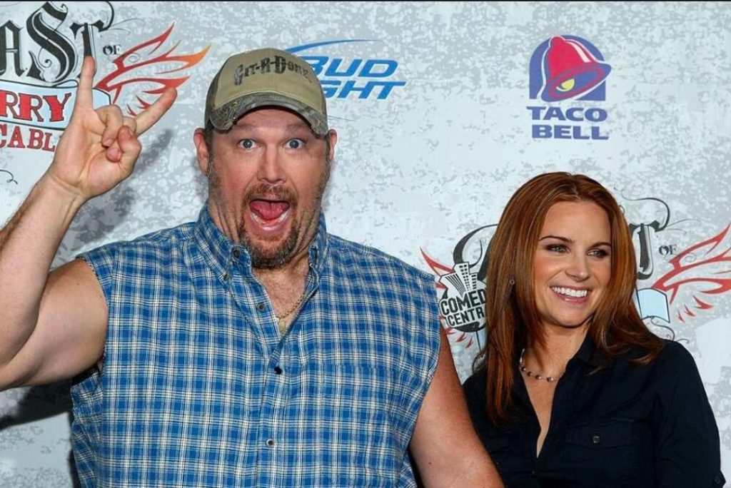 larry the cable guy wife Cara Whitney